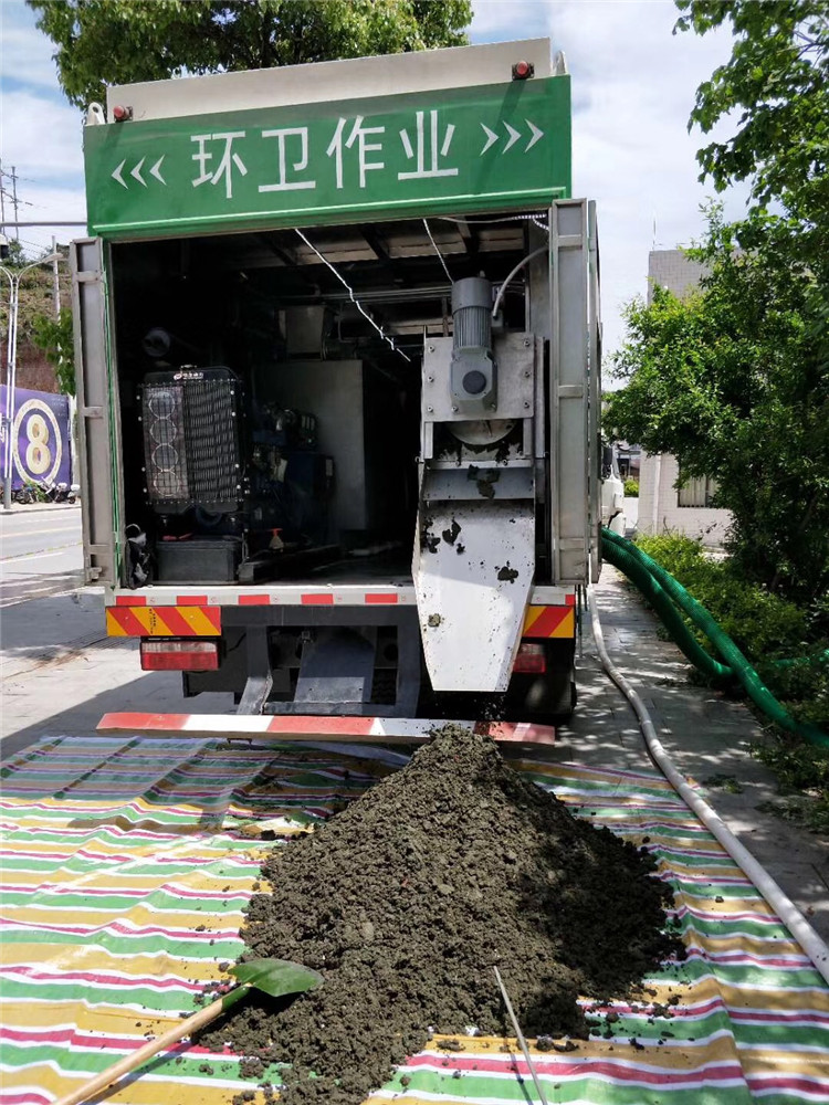 崖城镇淤泥干湿分离